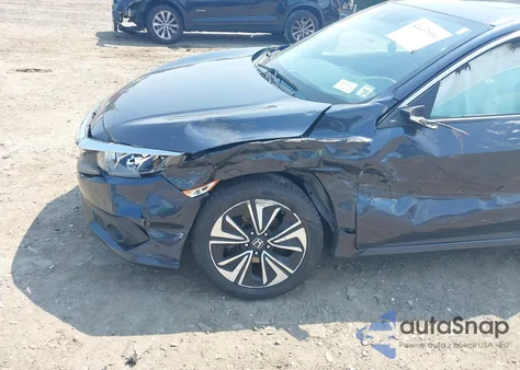 2017 Honda Civic Ex-T из США, поврежденный, VIN 19XFC1F41HE206741